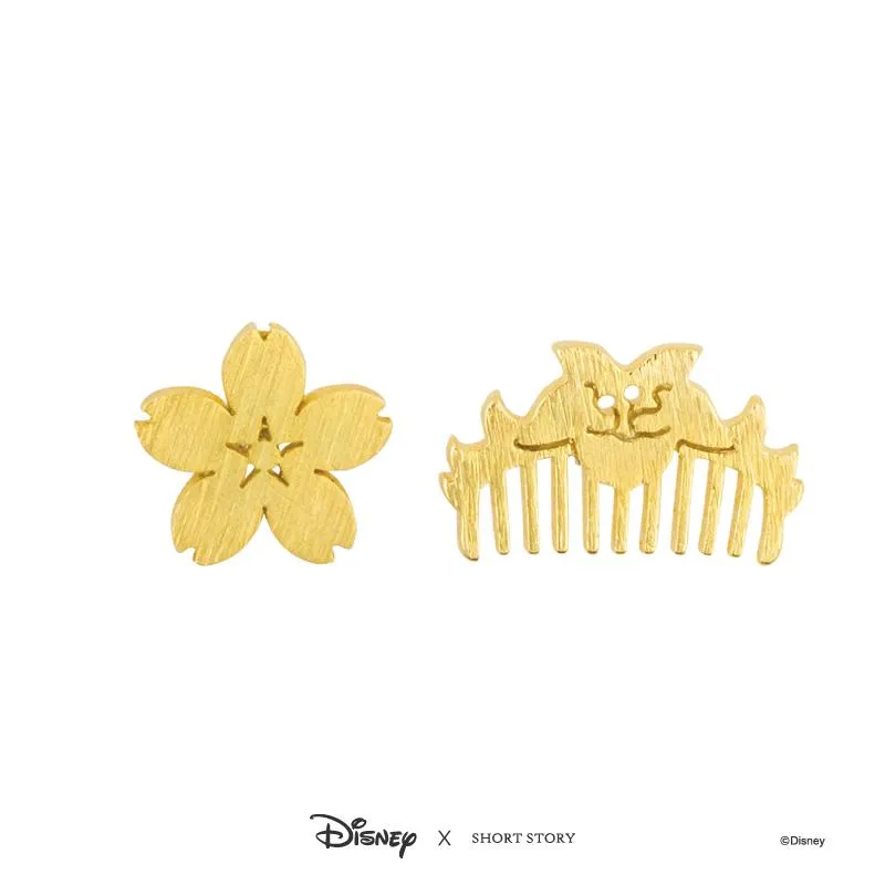 Disney Earring Mulan Brush & Blossom