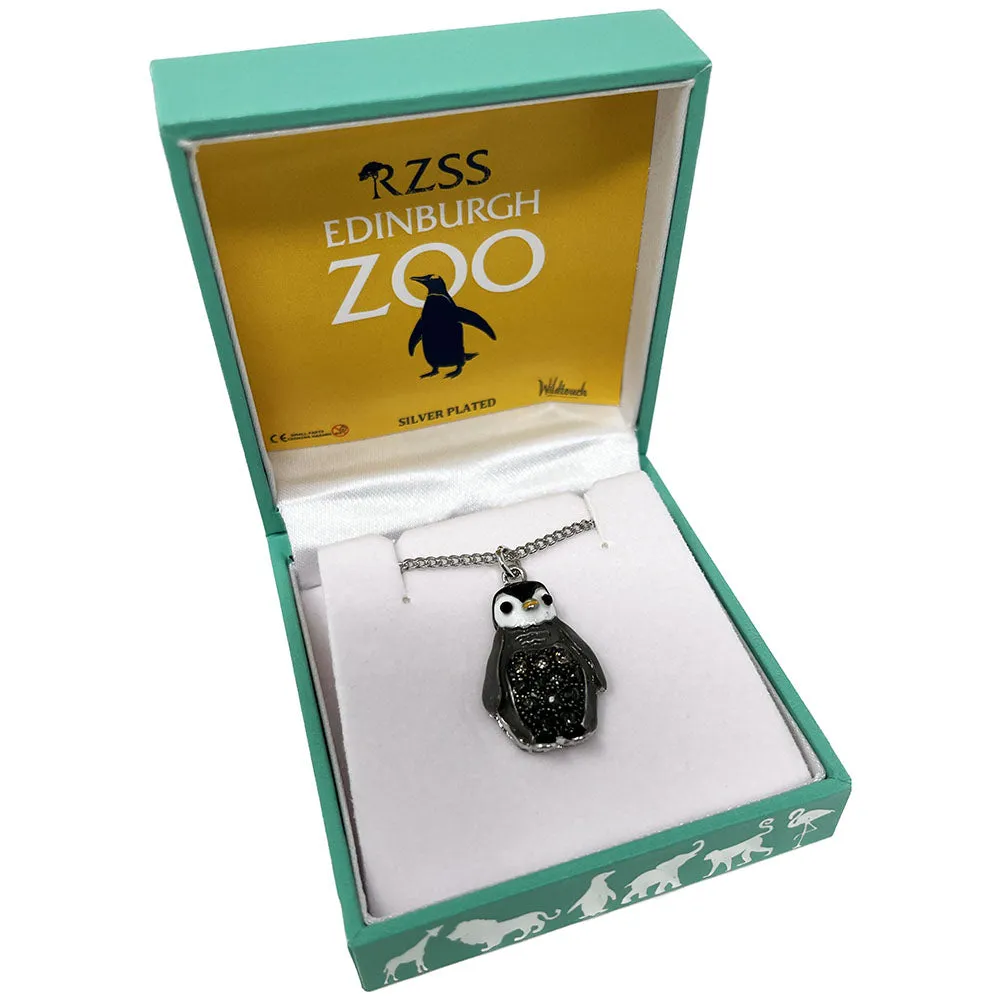 Edinburgh Zoo Boxed Baby Penguin Pendant Necklace