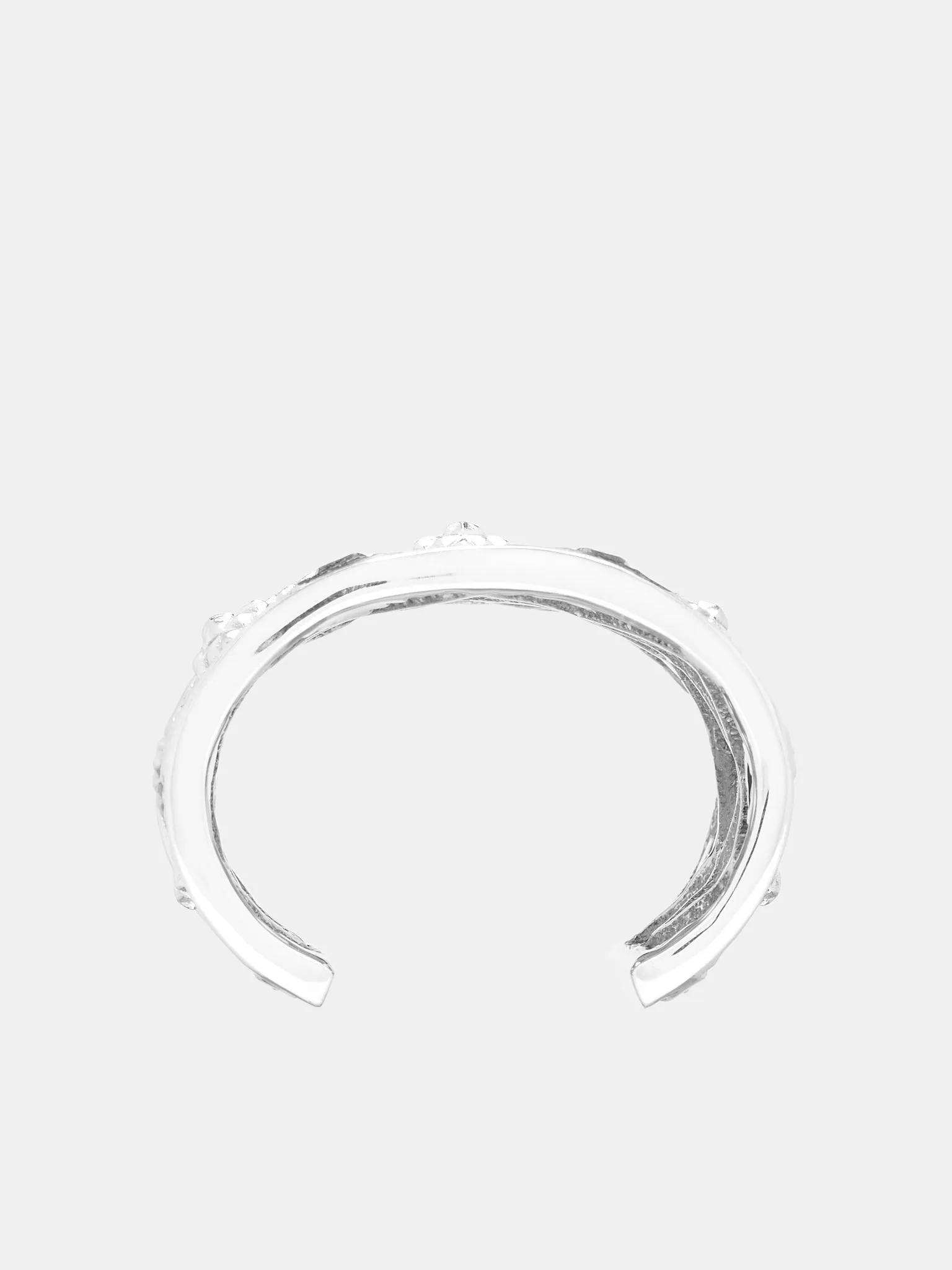 Element Of Instinct 7 Bangle (NI-B-07-SILVER)