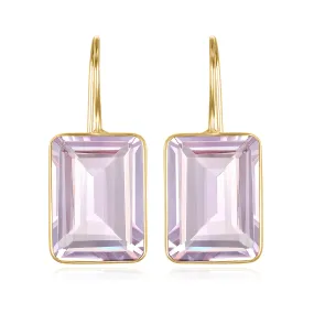 Emerald Cut Valencia-Blush Gold