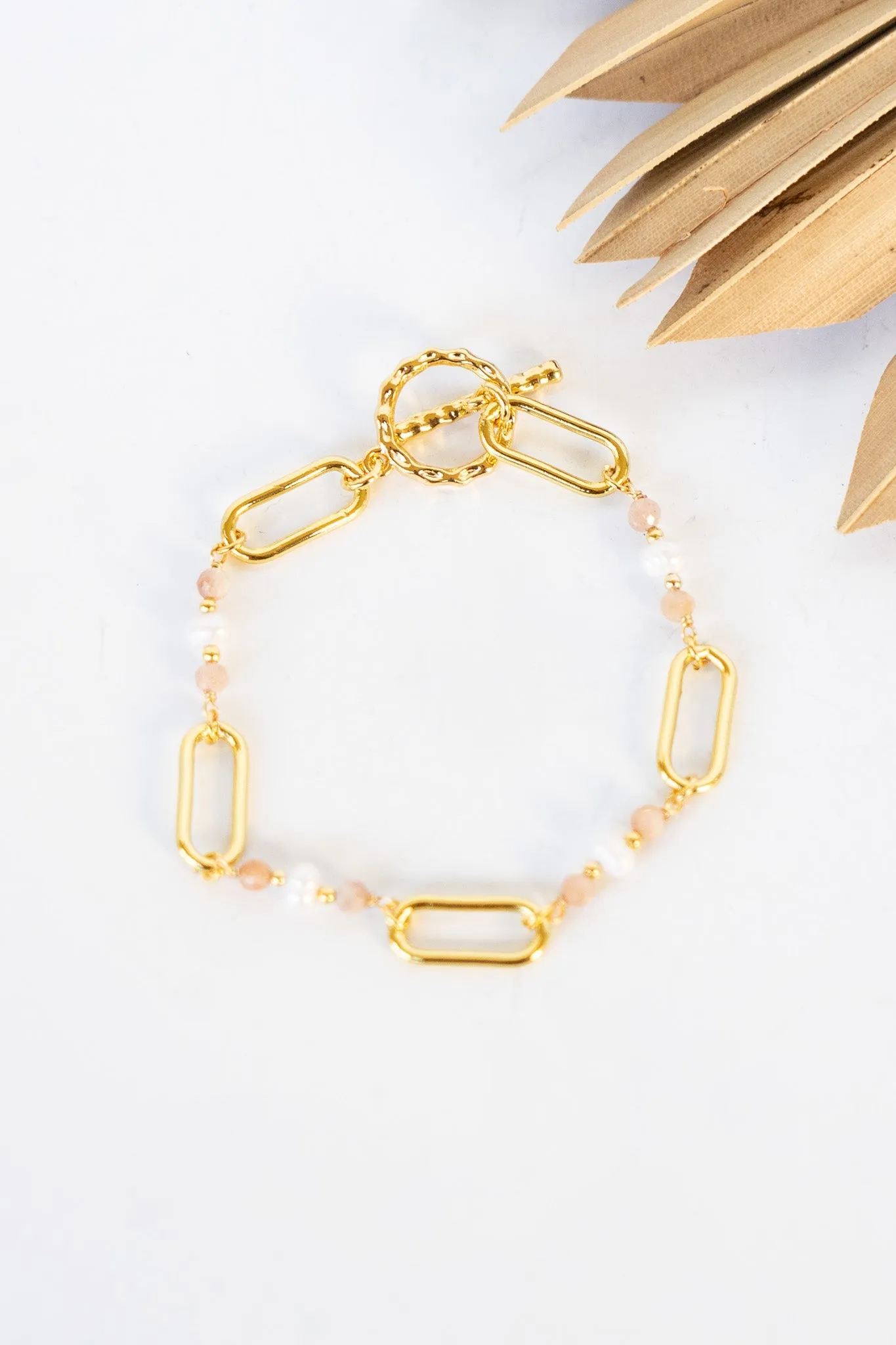 Energy Link Pearl Bracelet