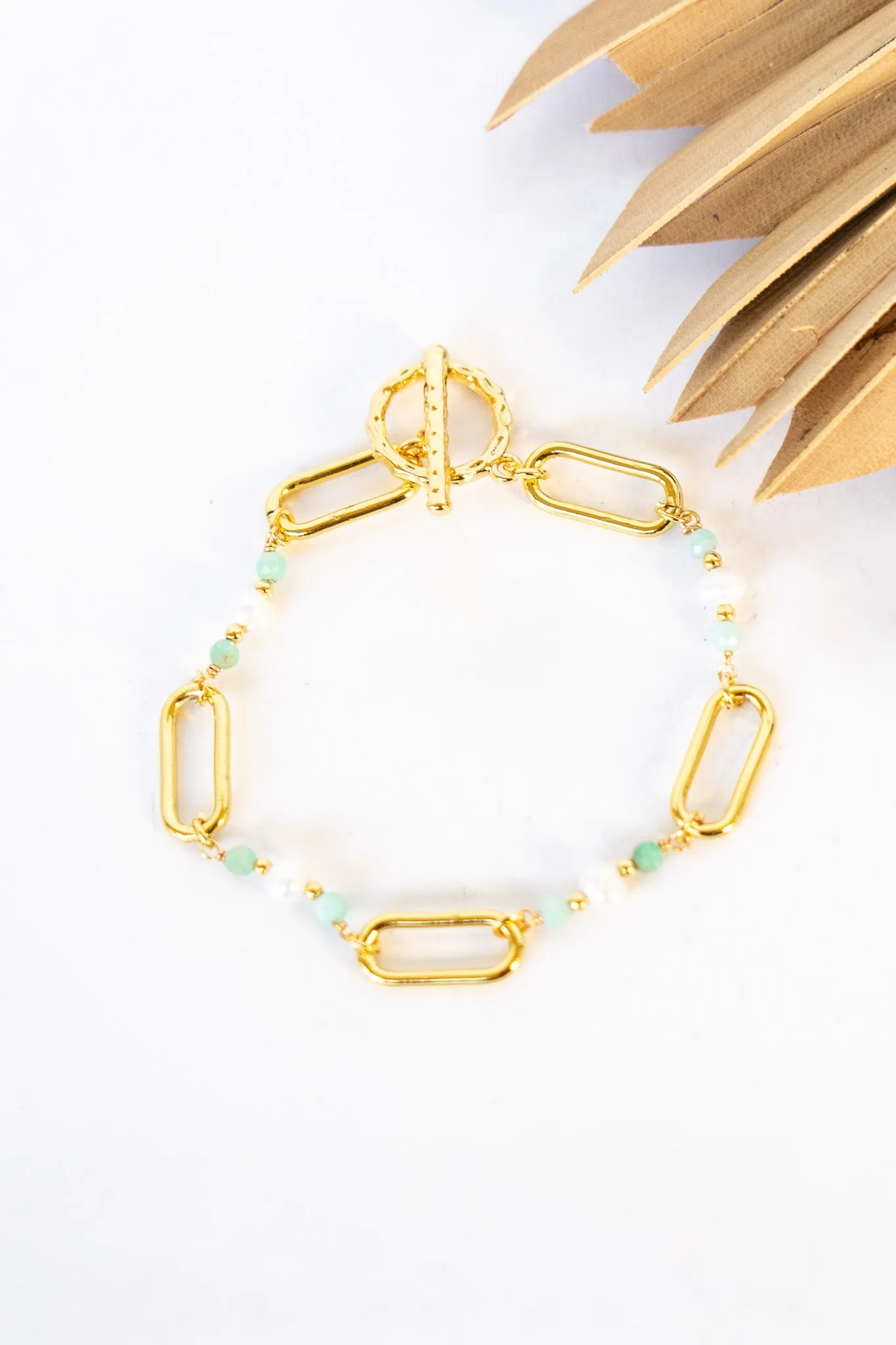 Energy Link Pearl Bracelet