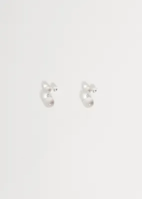 Everyday Boule Earrings, Quartz