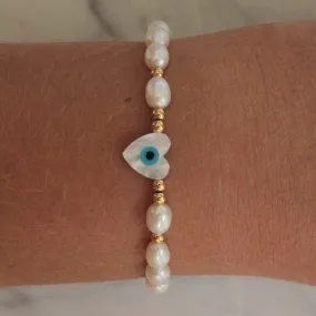 Evil Eye & Hamsa Pearl