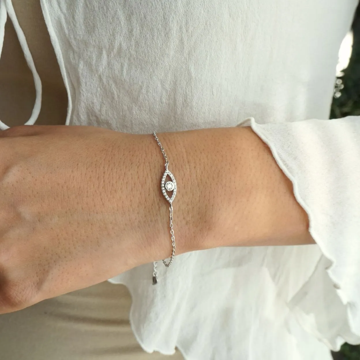 Eye CZ Bracelet