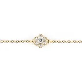 “fleurs”<br>Diamond Bracelet<br>ダイヤモンドブレスレット<br>（1334A）