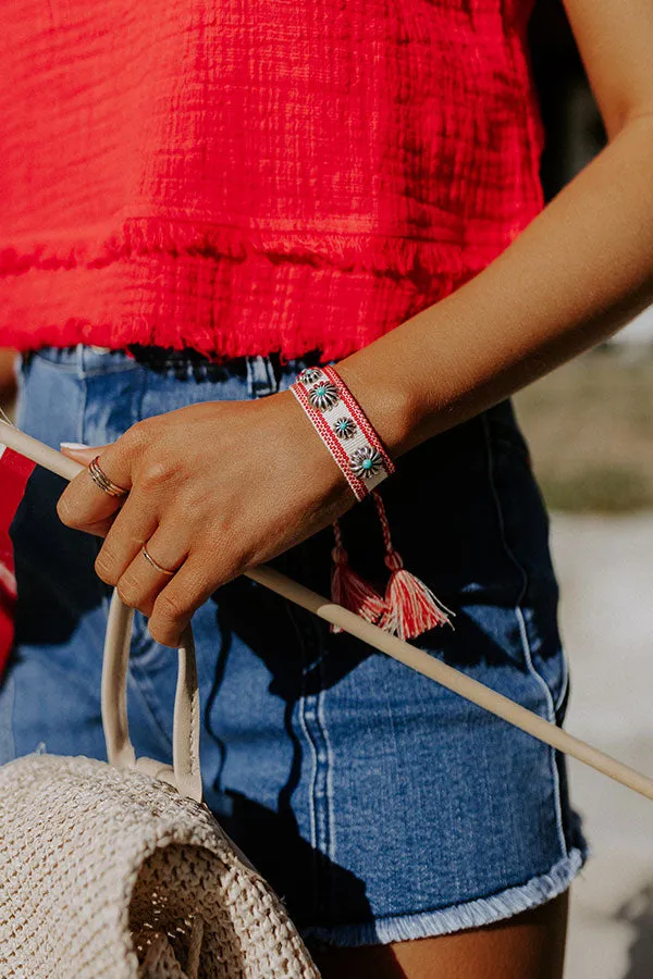 Friendship Circle Woven Bracelet