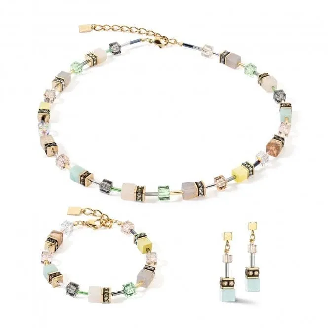 GeoCUBE® Iconic Precious Multicolour Gentle Necklace 4905/10-1576