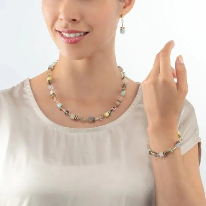 GeoCUBE® Iconic Precious Multicolour Gentle Necklace 4905/10-1576