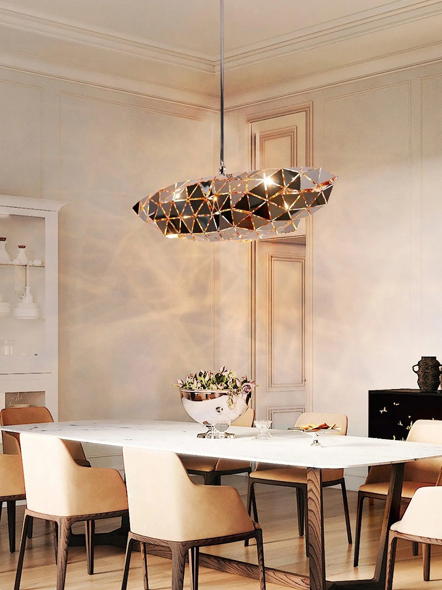 Geometric Panel Pendant Lamp