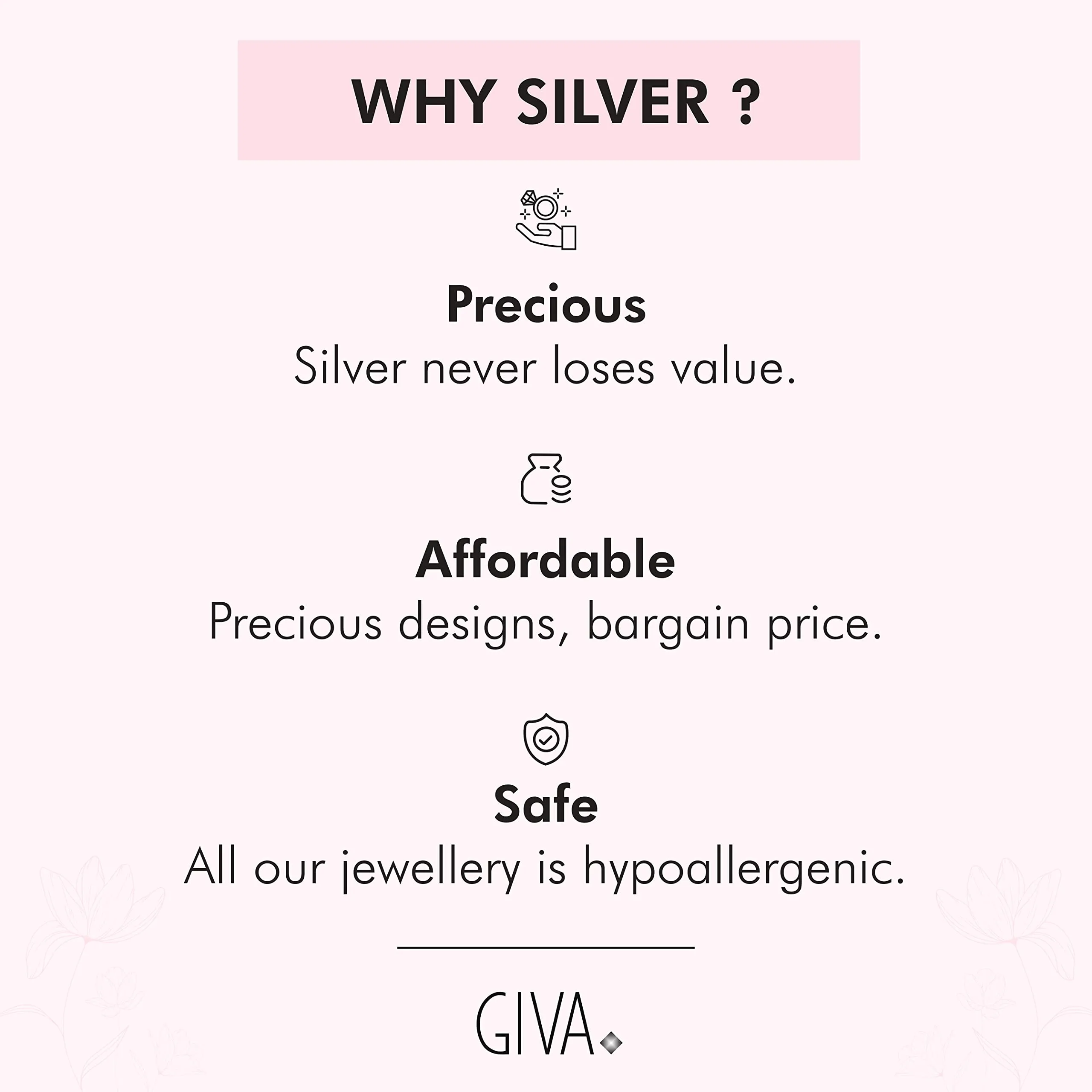 GIVA 925 Silver Zircon Your Majesty Bracelet, Adjustable | Gifts for Women and Girls | With Certificate of Authenticity and 925 Stamp | 6 Month Warranty*