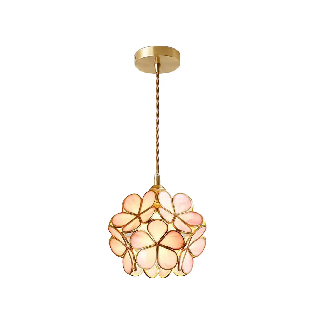 Glass Petal Pendant Lights