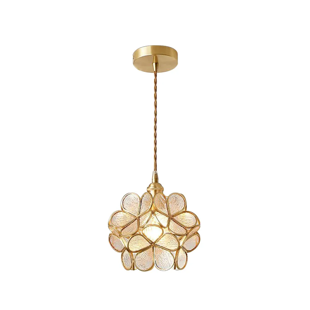 Glass Petal Pendant Lights