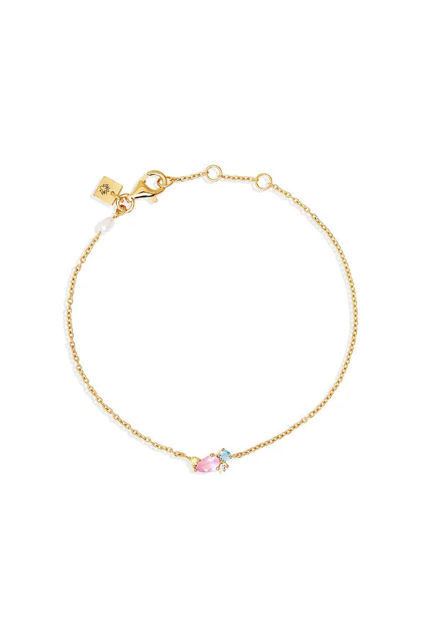 Gold Cherished Connections Bracelet