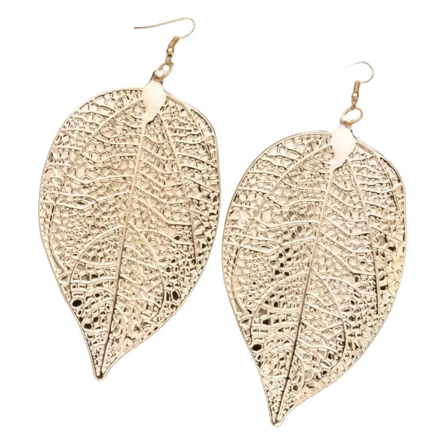 Golden Leaf Earrings