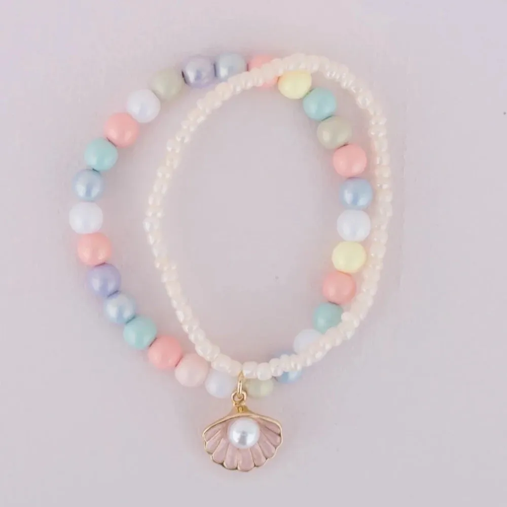 Great Pretenders Boutique Pastel Shell Bracelet