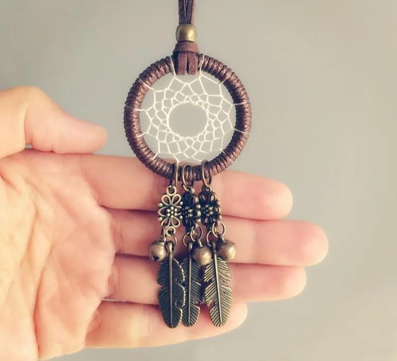 Handmade Dream Catcher Necklace