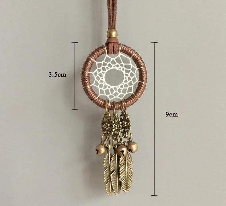 Handmade Dream Catcher Necklace