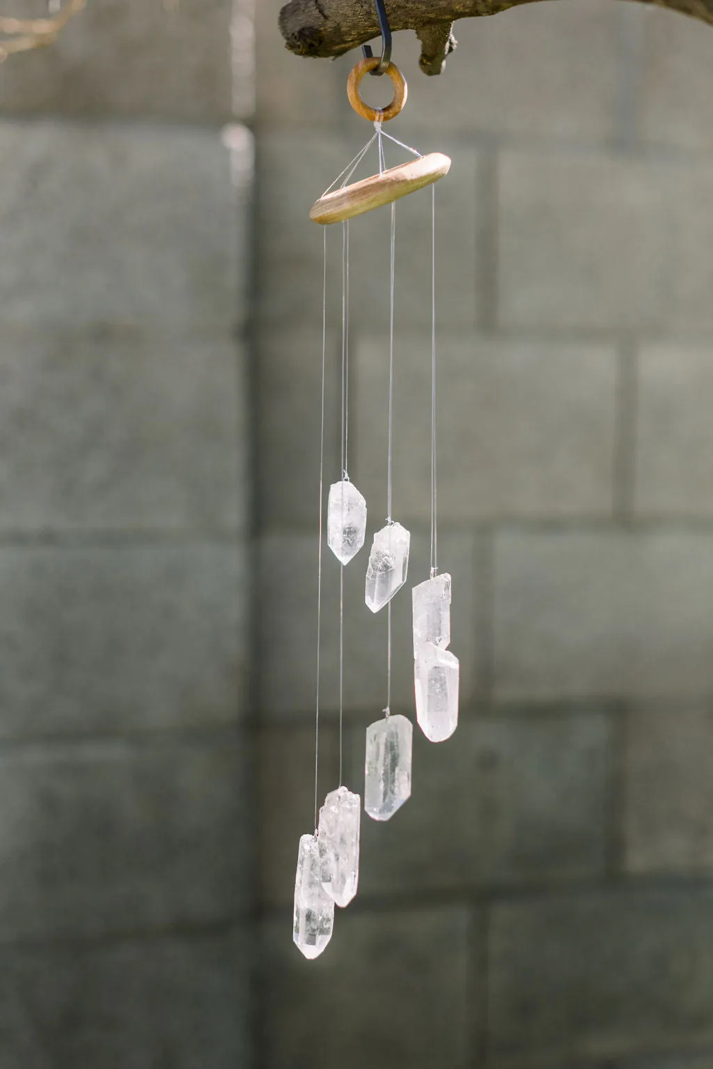 Hanging Sun Chimes ll 7 Stones