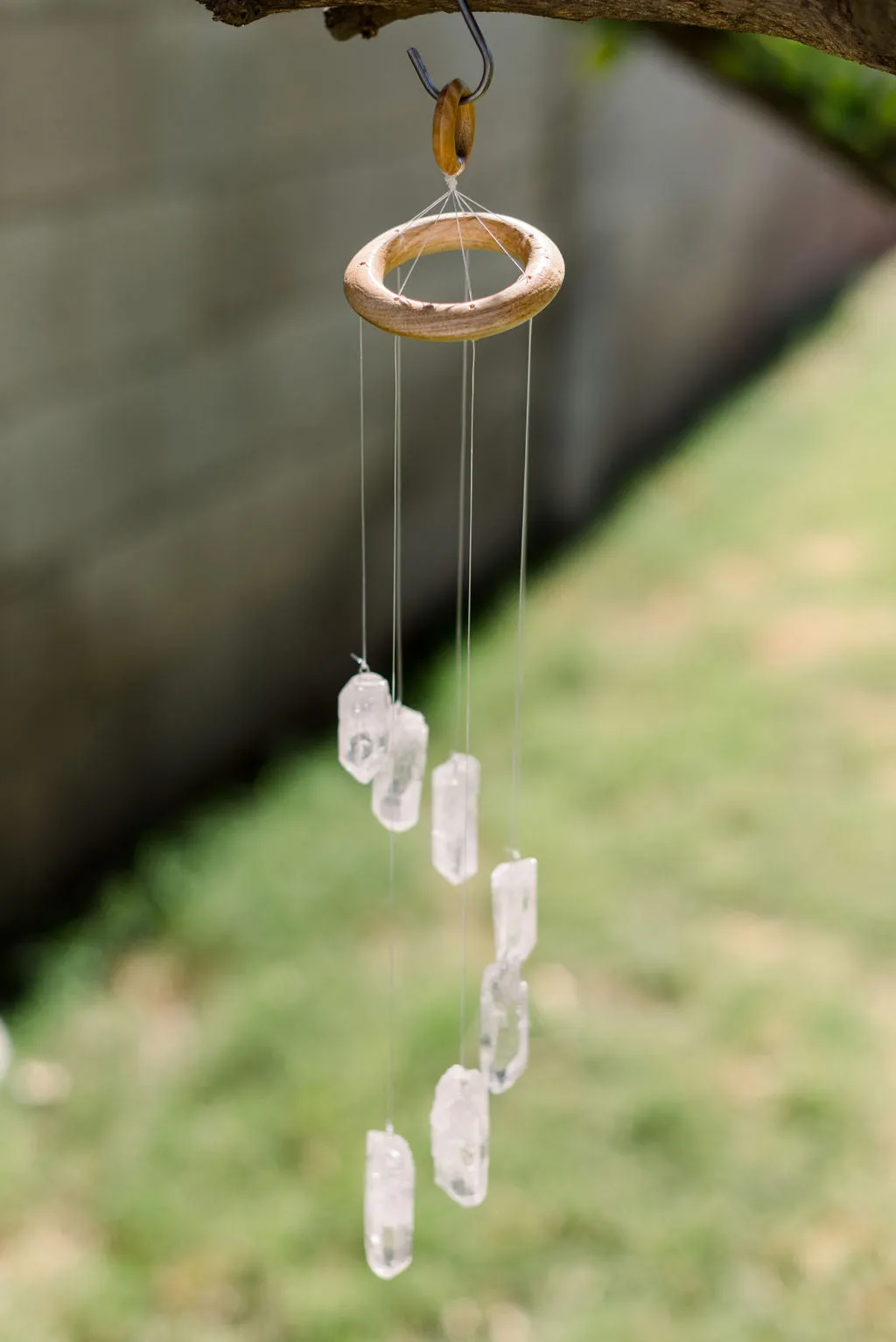 Hanging Sun Chimes ll 7 Stones