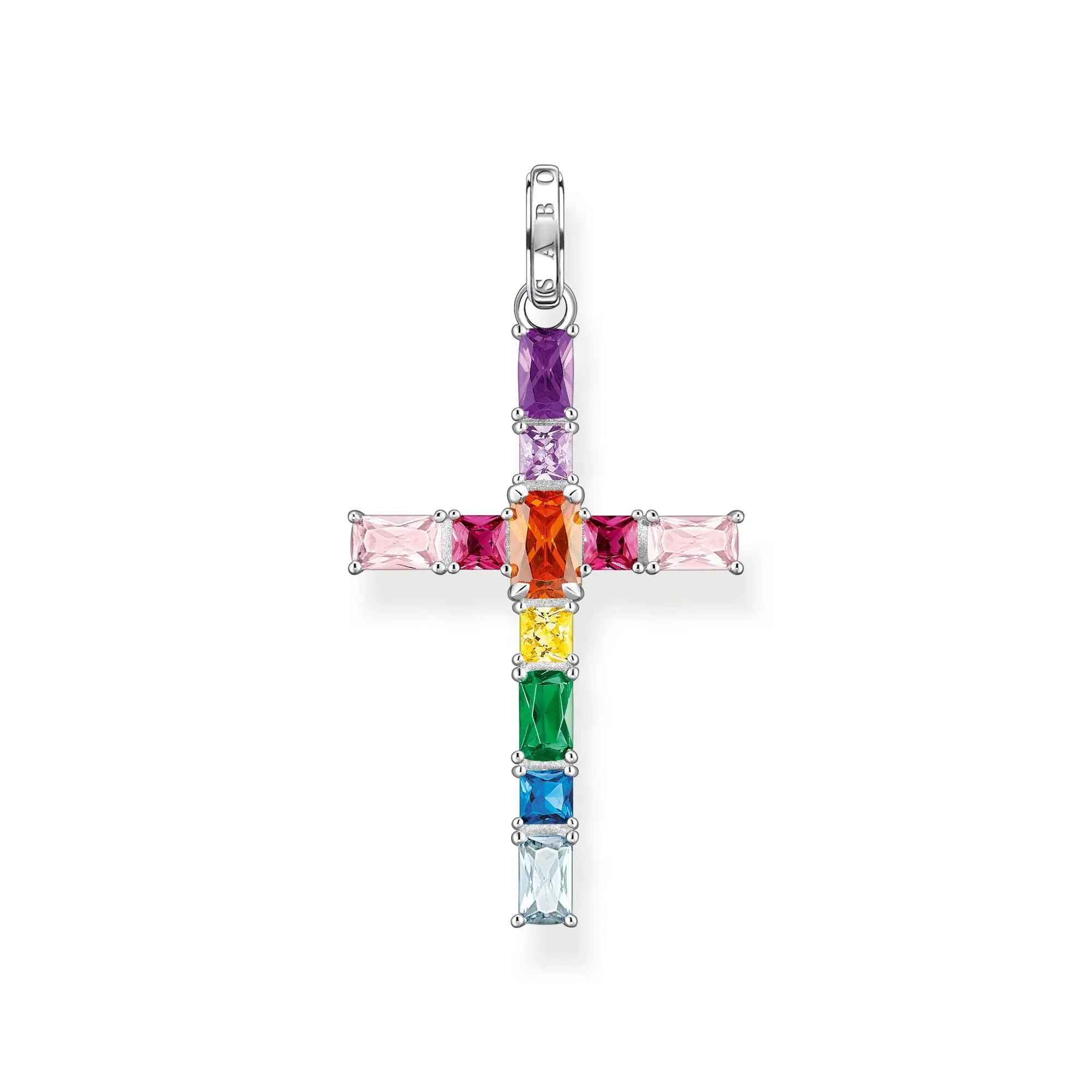 Heritage Rainbow Cross Pendant