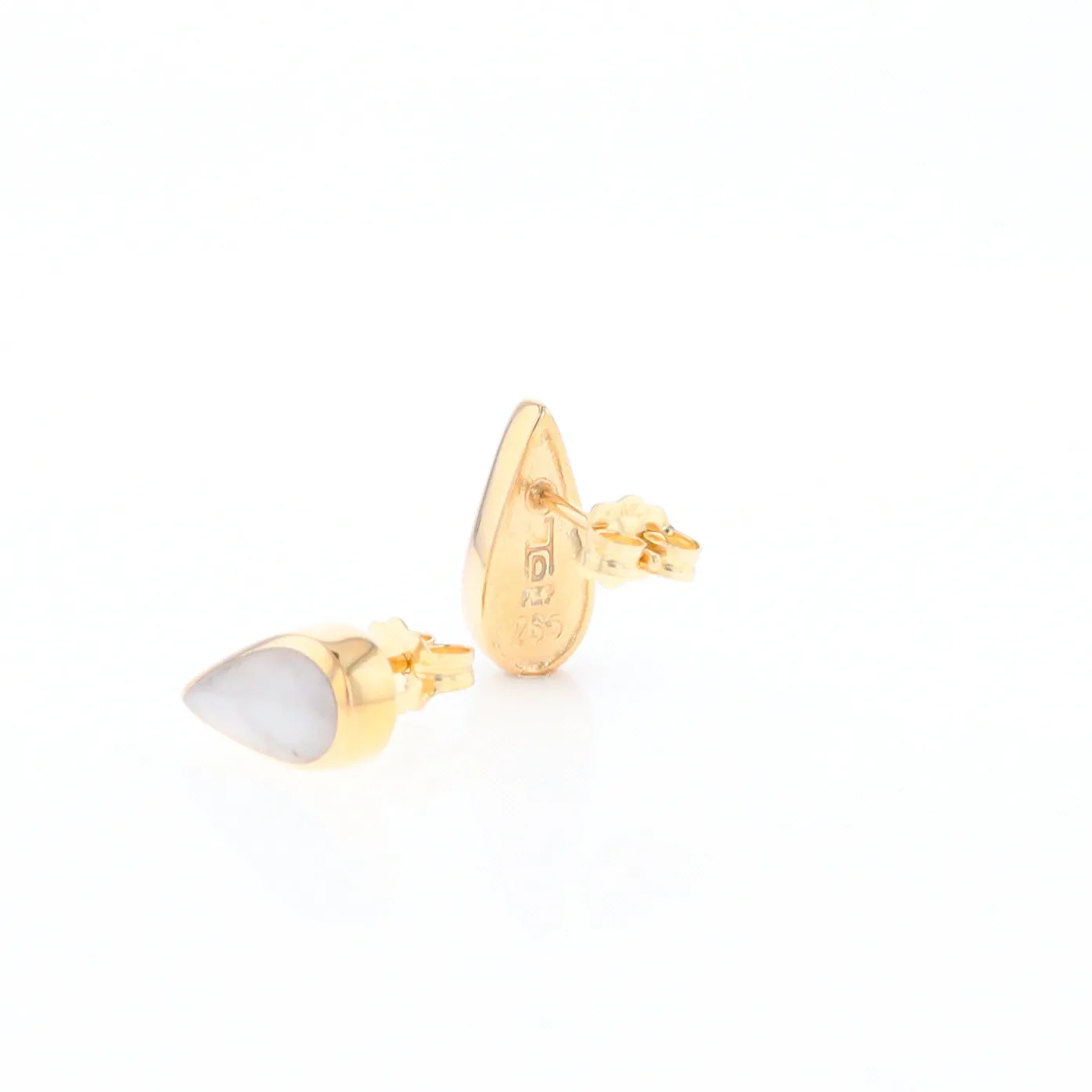 Historic Quartz Tear Drop Earrings