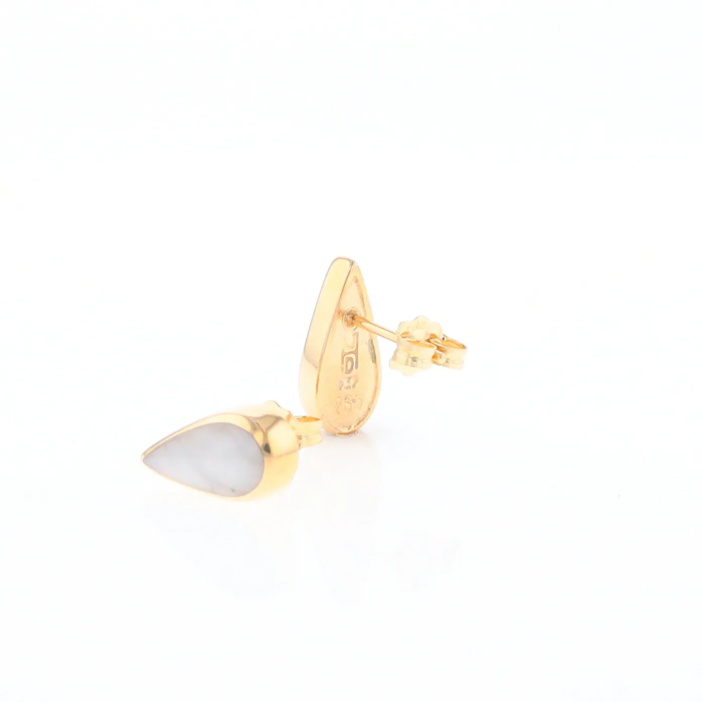 Historic Quartz Tear Drop Earrings