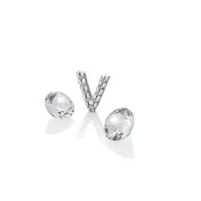 Hot Diamonds Anais Sterling Silver V Charm AC090