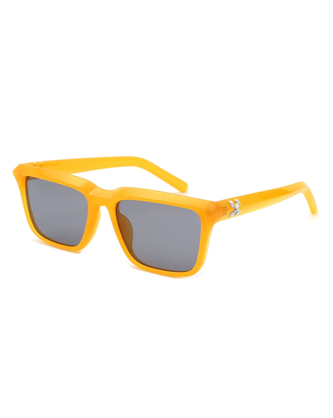 Ilyria - Retro Flat Top Square Fashion Sunglasses