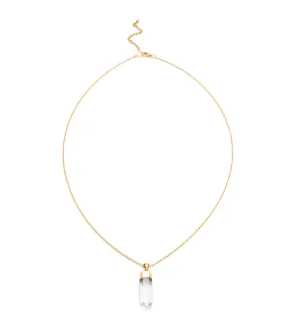 Indira Crystal Drop Necklace