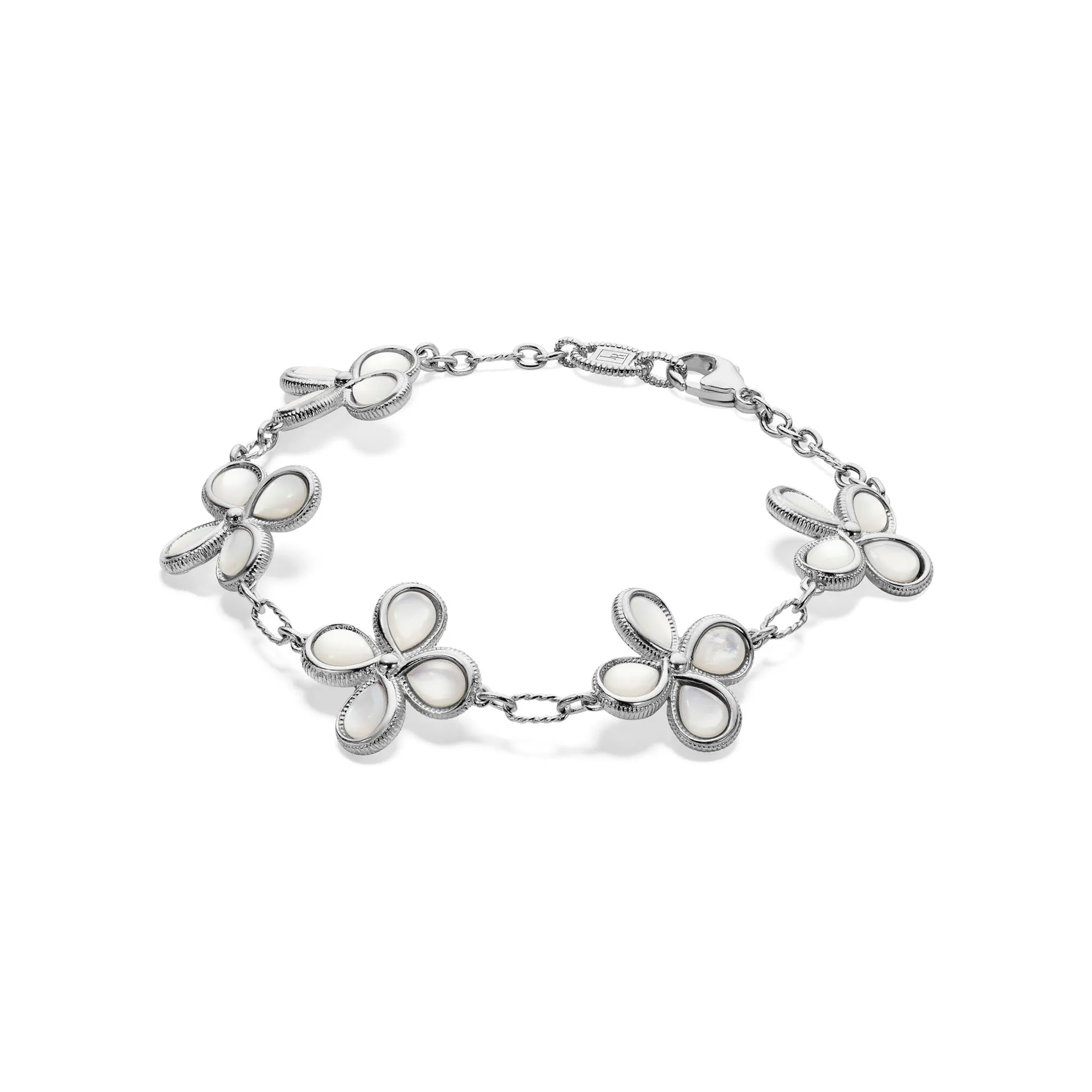 Jardin Station Bracelet with Mother of Pearl