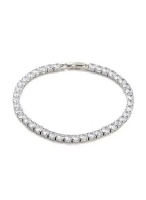 Jessica CZ Tennis Bracelet Silver 2.5mm