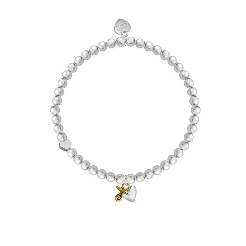 Jewellery Silver Plated 'It's Your Baby Shower' Bracelet