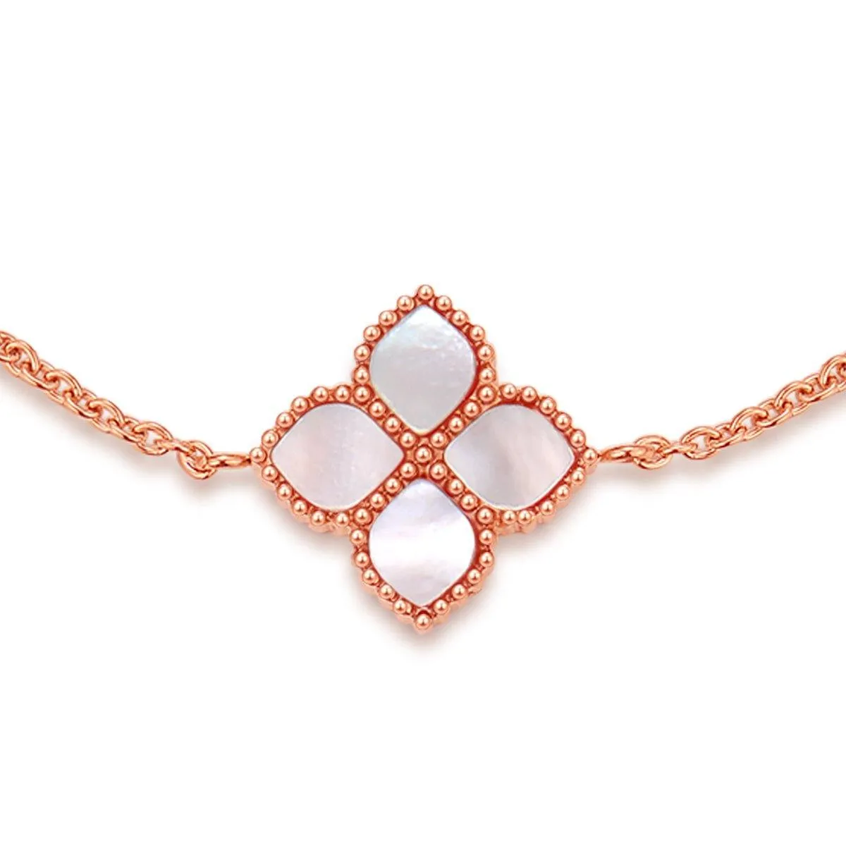 Joory / Bracelet Pearl Rose Gold