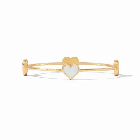 Julie Vos, Mother of Pearl Heart Bangle