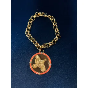 Kevin's Quail Charm Bracelet