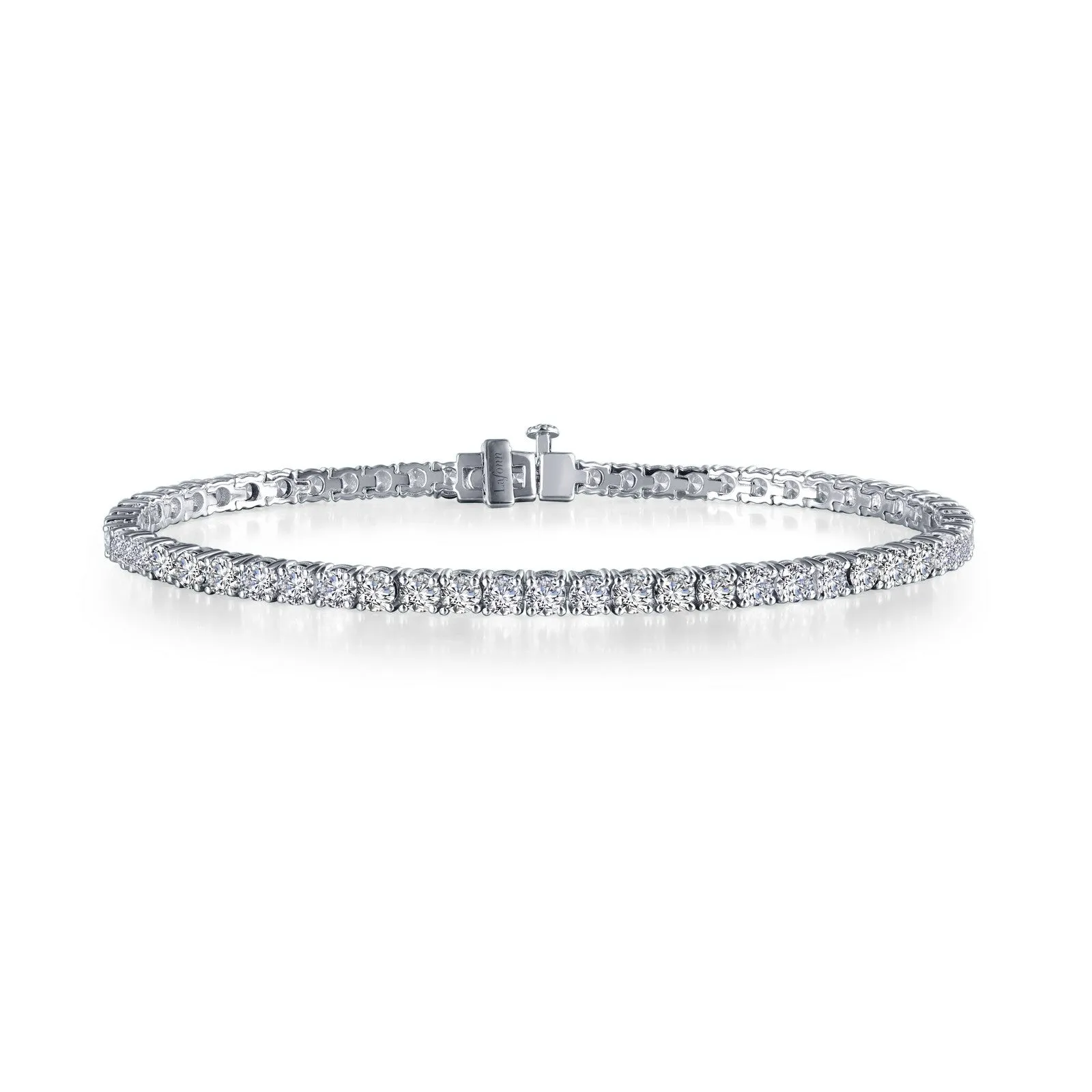 Lafonn Simulated Diamond 3.50ct. Classic Tennis Bracelet B3002CLP