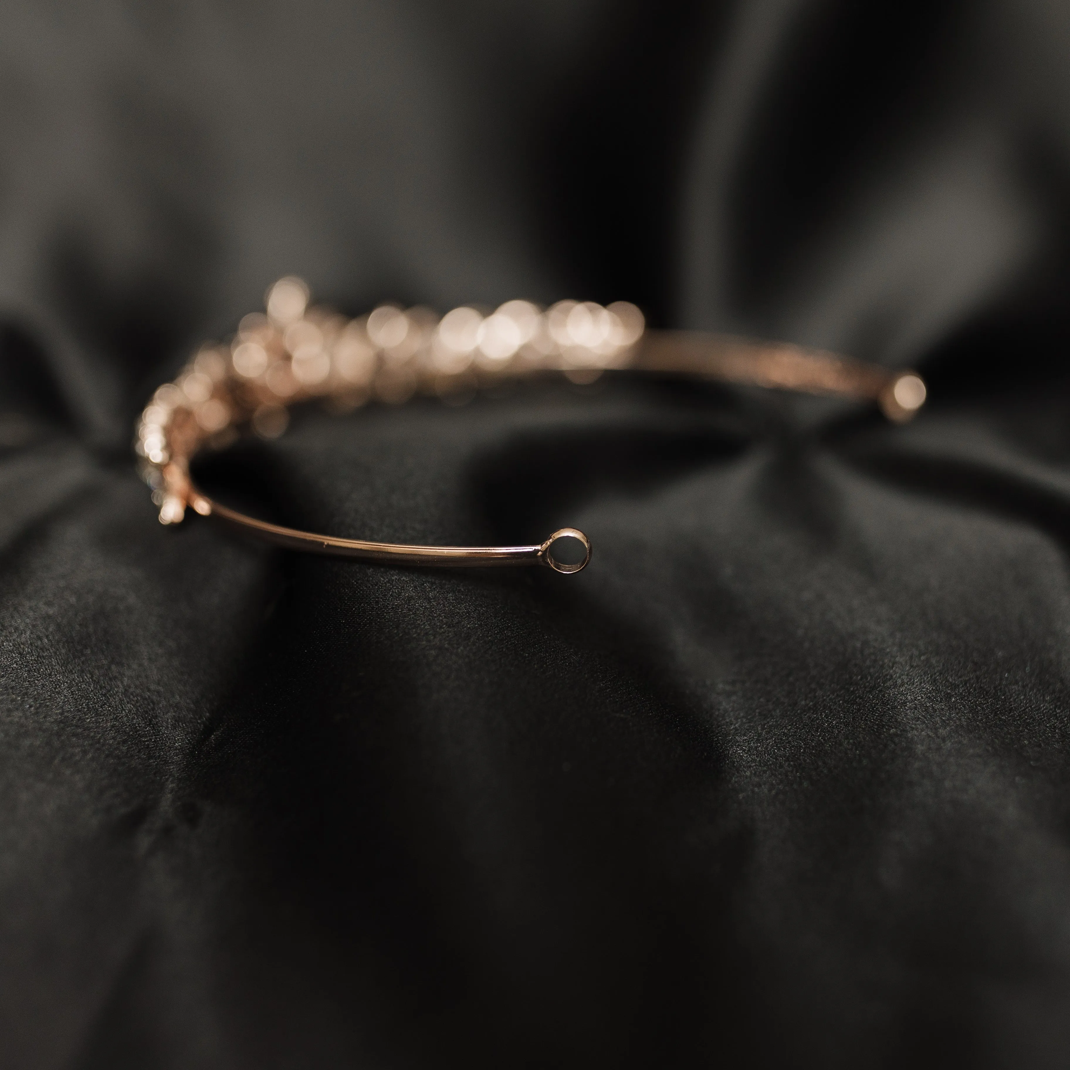 Laura's Tiara in Rose Gold & Pink