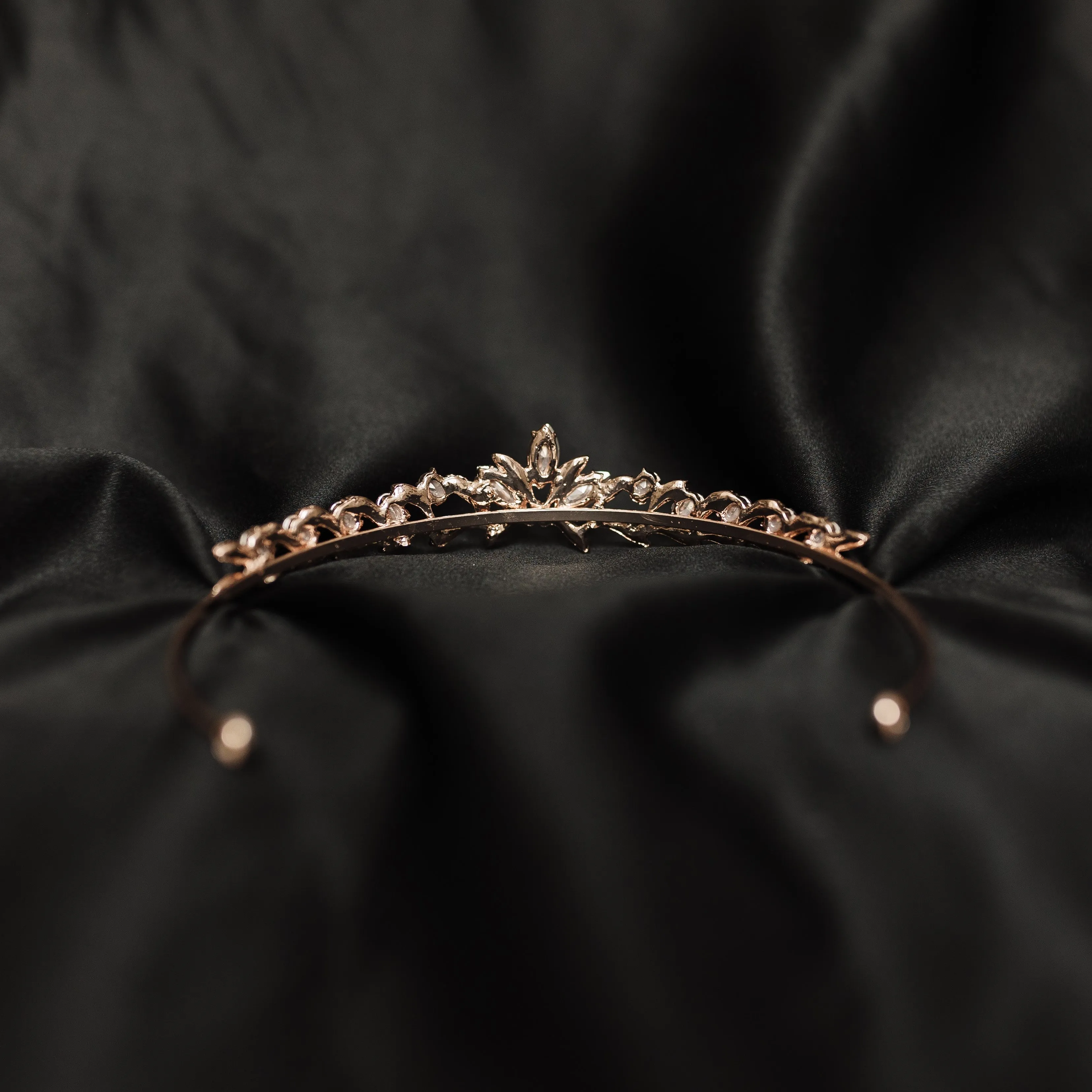 Laura's Tiara in Rose Gold & Pink