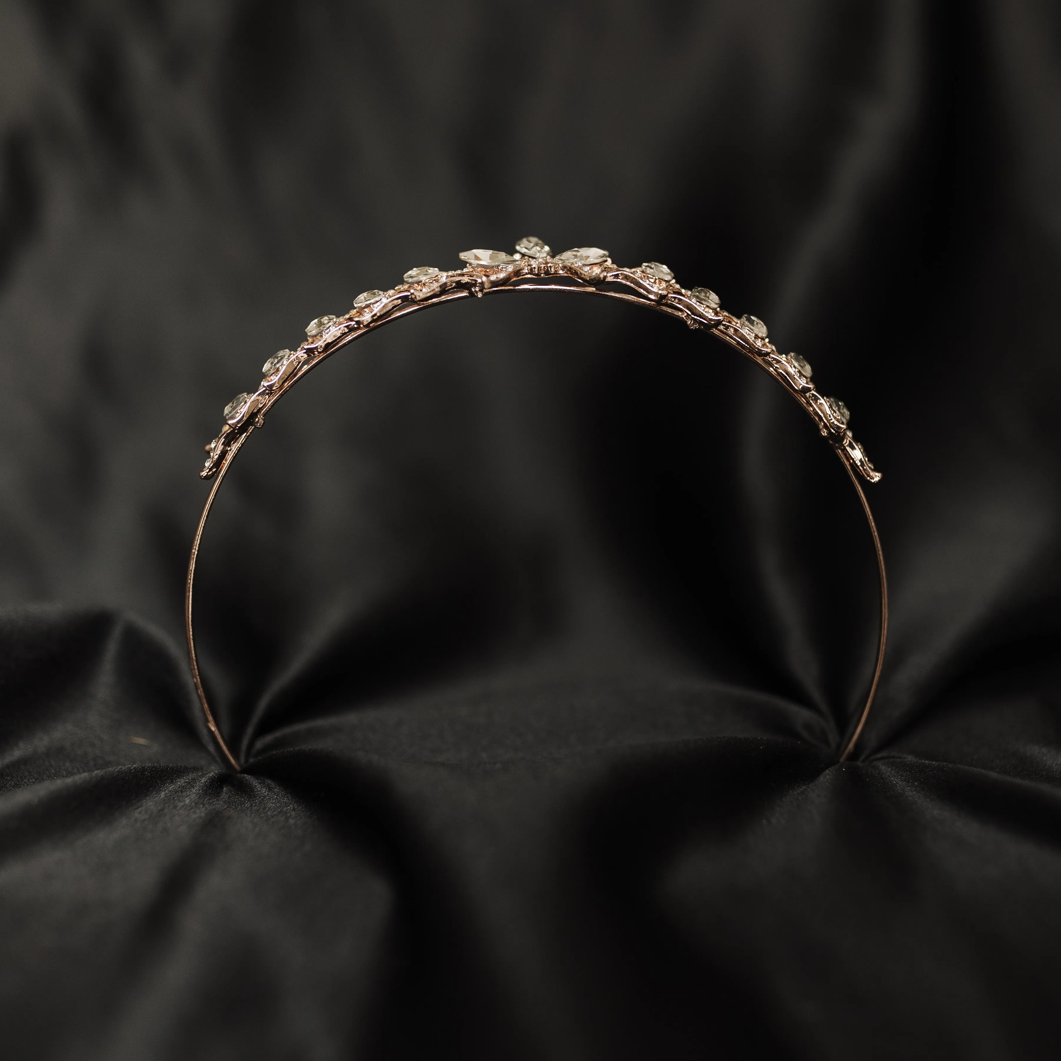 Laura's Tiara in Rose Gold & Pink