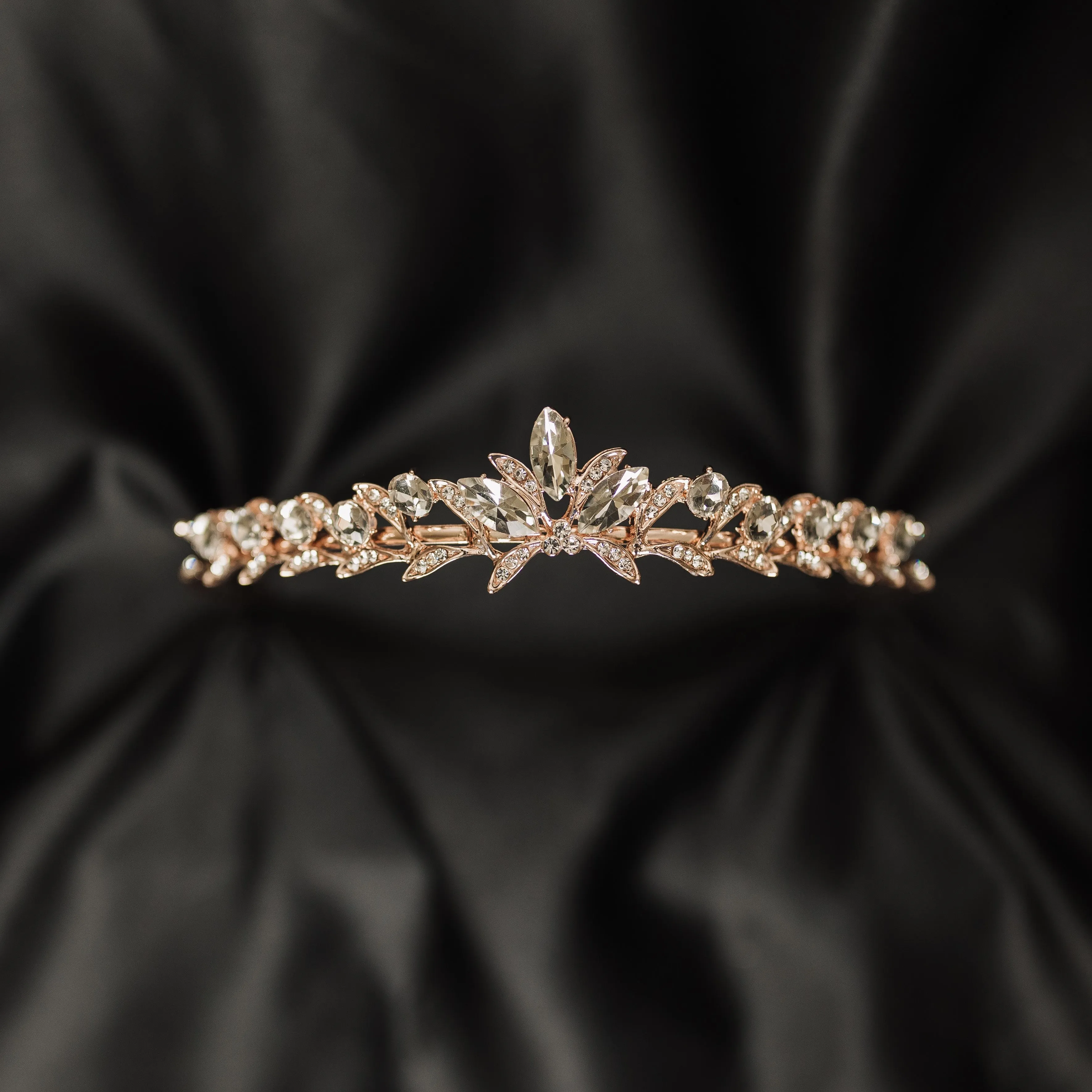 Laura's Tiara in Rose Gold & Pink