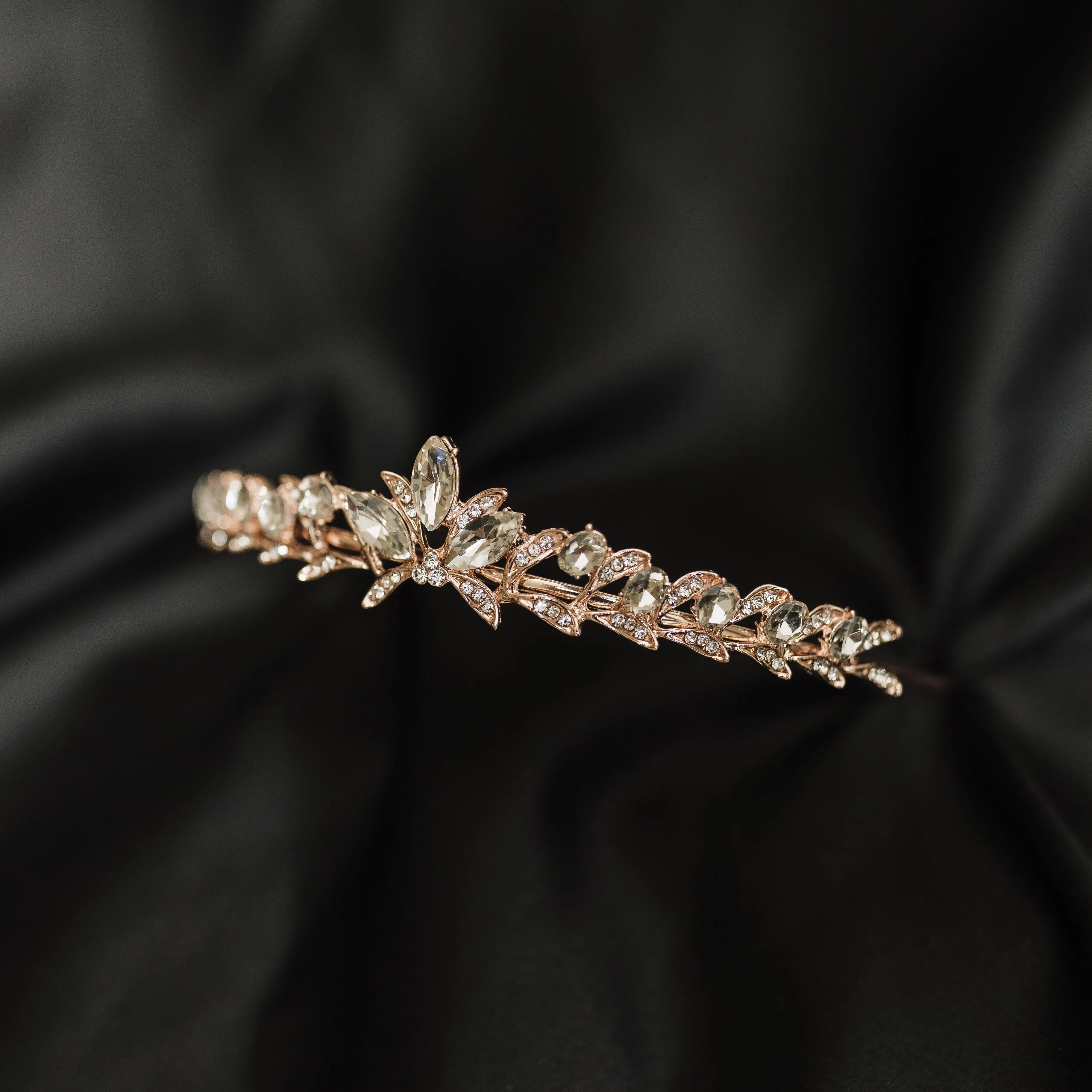 Laura's Tiara in Rose Gold & Pink