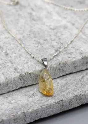 Light Color Amber Women's Pendant