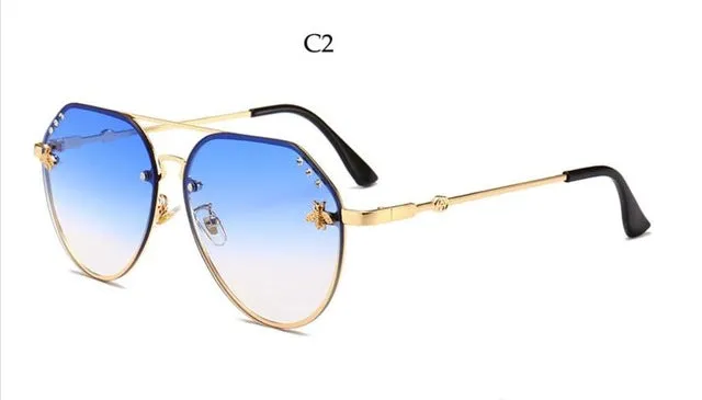 Little Bee Fashion Diamond Sunglasses