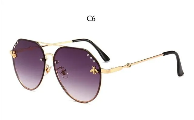 Little Bee Fashion Diamond Sunglasses