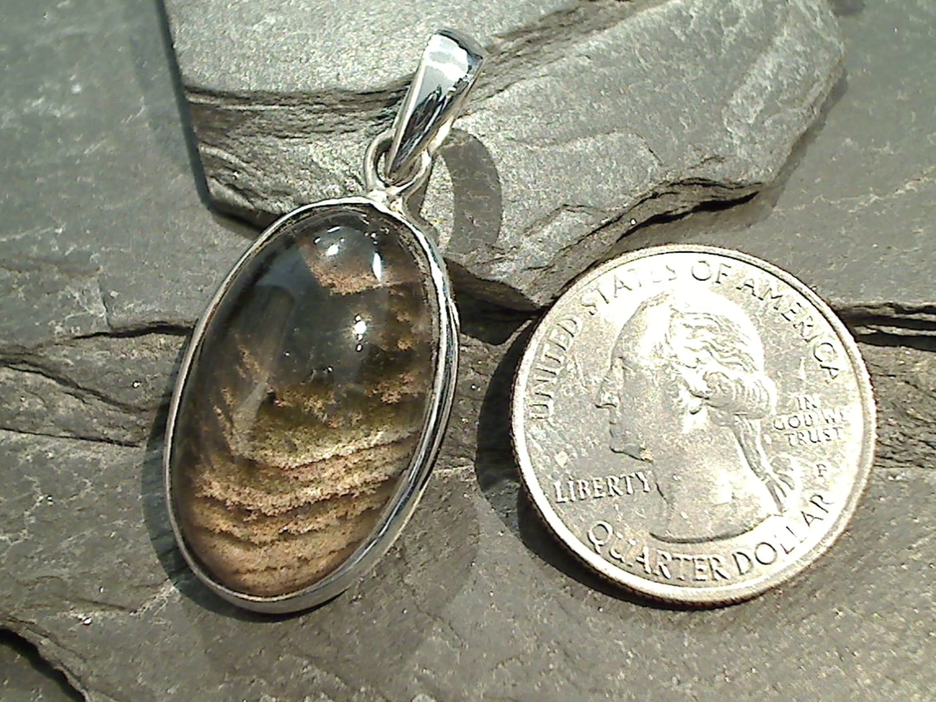 Lodelite, Sterling Silver Pendant