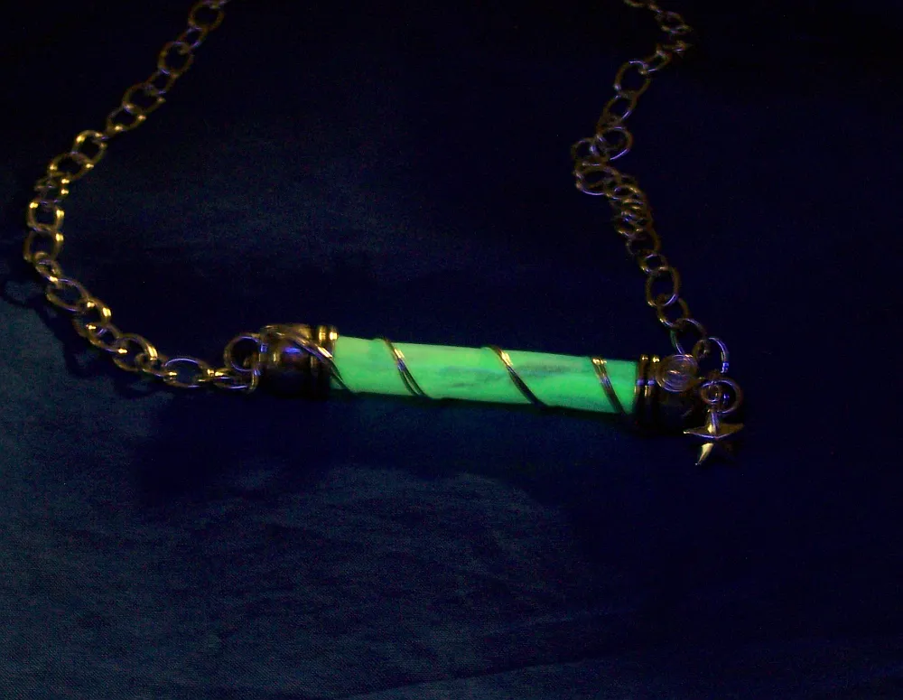 Lost in the Ether Glow in the Dark Necklace