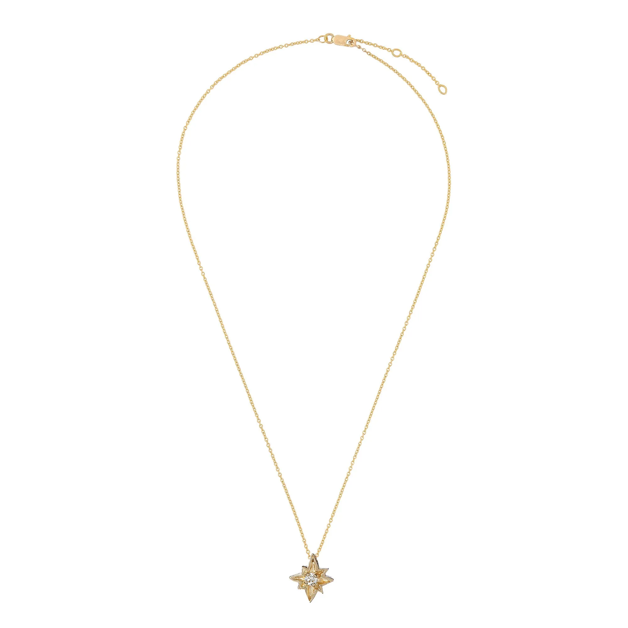 Lost Without You Diamond Necklace - 14k Gold