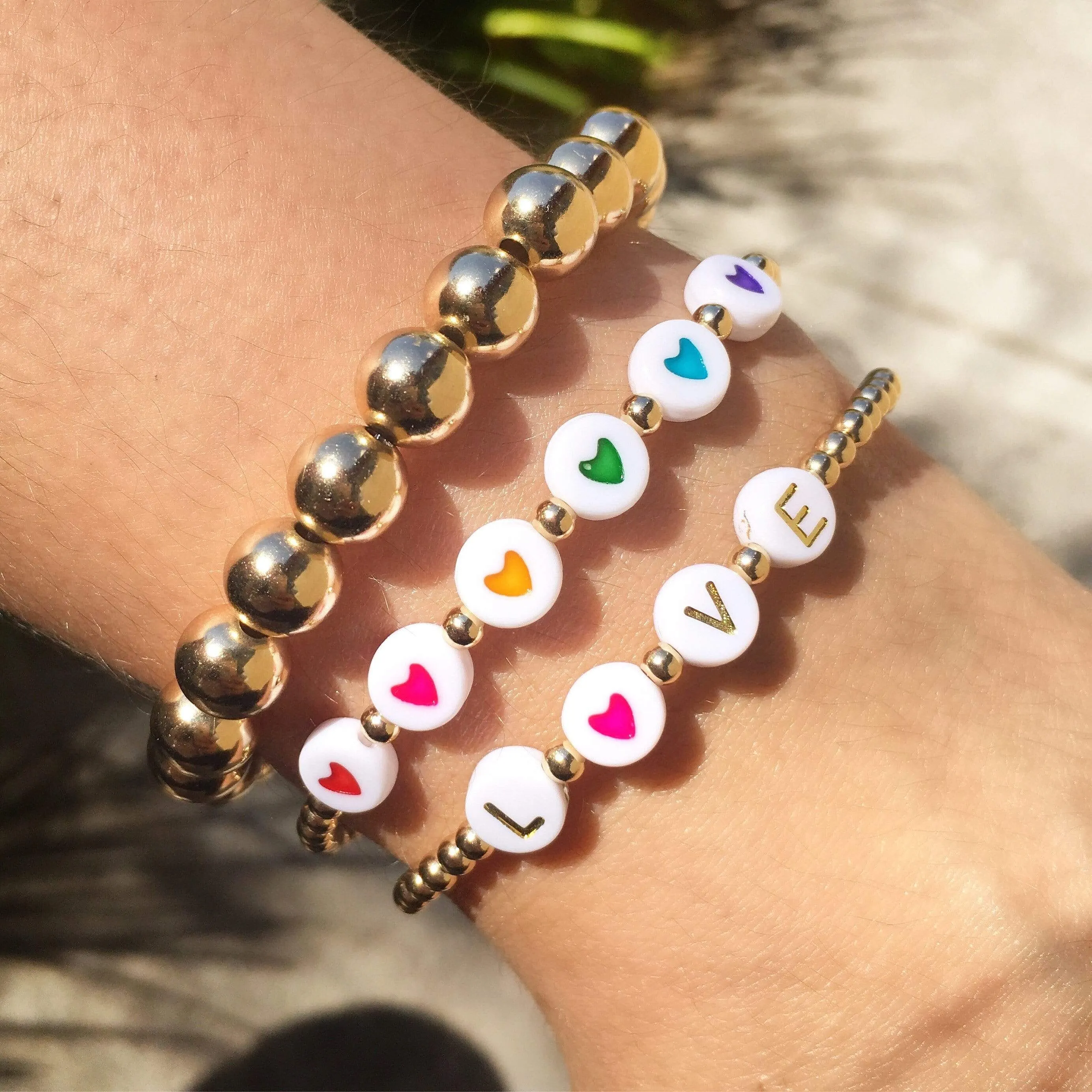 Lovey Dovey | Hearts Bracelet