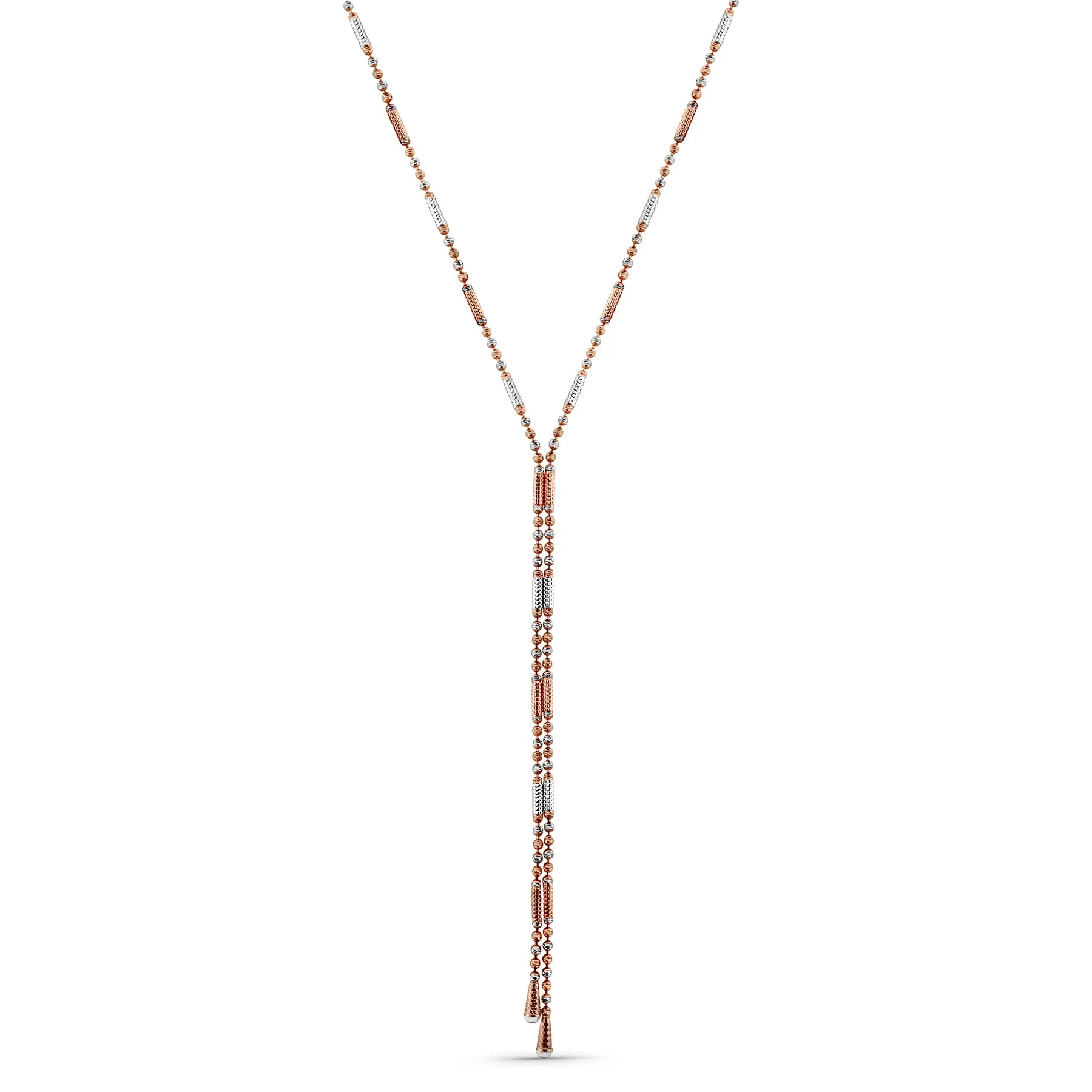 Magnet Necklace In 18K Yellow Gold